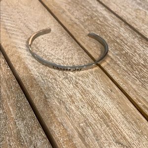 Choose Joy adjustable bracelet